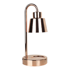 職日生 簡約融蠟燈 定時款, 金屬底座, 烤漆燈罩, 珍珠白/曜石黑/香檳金, GU10鹵素燈泡x2