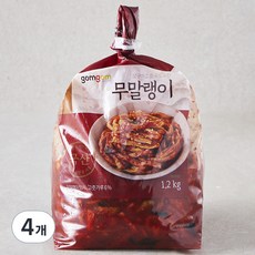 곰곰 무말랭이, 1.2kg, 4개