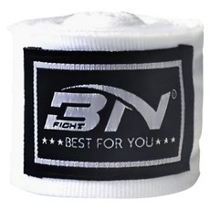 S-SportPlus+ BN拳繃帶 5m 白色, 高彈性透氣材質，提供運動時最佳支撐與保護, 1個