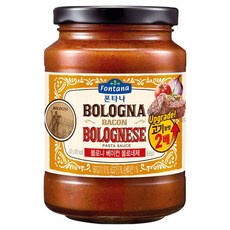 폰타나 볼로냐 베이컨 볼로네제 파스타 소스, 430g, 1개
