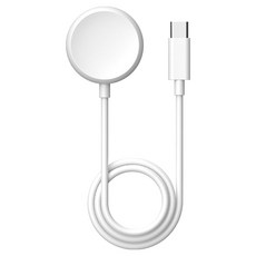 루아러블 갤럭시워치 충전기 케이블 무선 충전 충전독 USB-C타입, 화이트, 1개