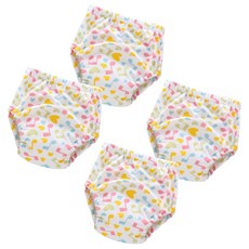 스타도어 유아용 큐트패턴 배변팬티 2p 세트, 음표, 2개