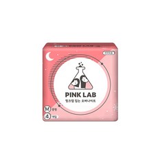 핑크랩 입는 오버나이트 생리대 팬티형 SHSN16, 4매입, 1개