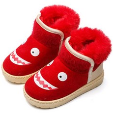 Lulushu 兒童頑童毛靴