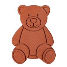 FOX RUN 赤陶食材防潮片 (泰迪熊), 60g, 1個