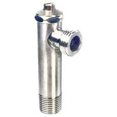 Elephant Waters 沐象 304不鏽鋼加長一字三角凡而 全開型 超大流量, 1個