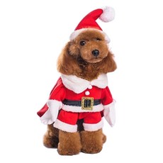 HAMATE 聖誕老人寵物裝, 紅色
