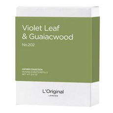 L'Original Violet Leaf & Guaiacwood No.202 車用香氛補充裝, 皮革系列，0.4盎司, 紫羅蘭葉與癒創木, 1組