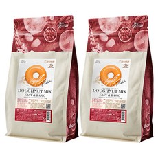麵包花園家庭烘焙甜甜圈混合, 1kg, 2個