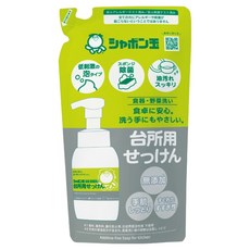 Shabon 餐具洗潔慕斯補充包, 275ml, 1包