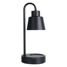 職日生 簡約融蠟燈 調光款 檯燈 金屬底座 烤漆燈罩 附贈35W燈泡 110V, 黑色