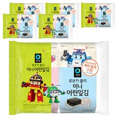 清淨園 救援小英雄波力聯名迷你兒童海苔 8包入, 6袋, 18.4g