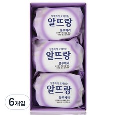 알뜨랑 비누 블루베리, 140g, 6개입