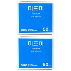 미드미 개인용 혈당 검사지, 2개