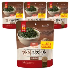 양반 한식 김자반 전통자반, 50g, 8개
