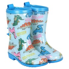 LaughingChild 男童款恐龍雨靴