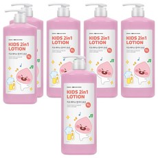 베비언스 리틀카카오프렌즈 키즈 페이스 앤 바디 로션, 1L, 6개