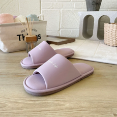 i Slippers 輕活系列 涼感布質家居室內拖鞋 - 聚酯纖維鞋面 台灣製造, M(25.5cm), 北歐冰絲 藕色, 1雙