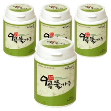 Jayeonmaeul 프리미엄 9곡물가루 워시오프 팩, 170g, 4개, 1개입