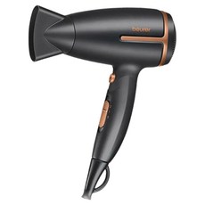 beurer 德國博依 國際電壓旅行用負離子吹風機, 可折疊機身, 2段風量調節, 可拆卸進氣過濾網, 附可懸掛吊環, HC 25, 大地棕