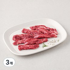 참연한우 어린암소 업진살 1등급 구이용 (냉장), 200g, 3개