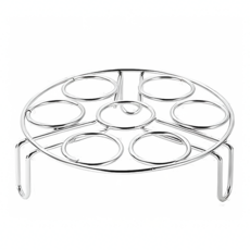 上手家居 不鏽鋼蒸蛋架 小 17 x 17 x 5cm, 17cm, 1個