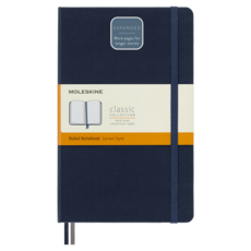 Moleskine Classic Note 擴展硬封面直角 L, 寶石藍, 1個