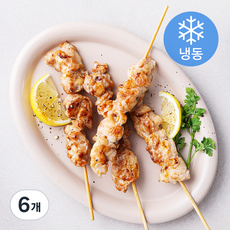 푸드장 닭무릎연골 꼬치 4개입 (냉동), 160g, 6개