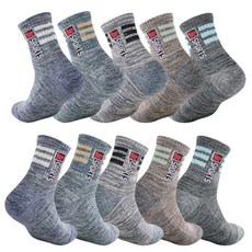 JK 男士雙層底登山短襪, 隨機出貨