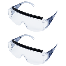 OTOS 產業安全透明護目鏡 B-622AF, 2個, 單一顏色