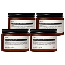 NARD 砂糖身體磨砂膏 薰衣草麝香款, 500g, 4罐