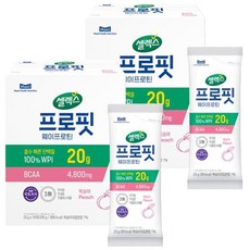 셀렉스 프로핏 웨이프로틴 파우더 복숭아, 2개, 330g