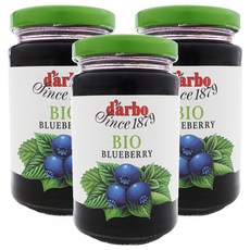 다보 유기농 블루베리잼, 260g, 3개
