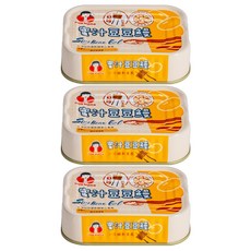 東和食品 How Mama 豆豆鰻罐頭, 100g, 3罐