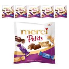merci Petits綜合巧克力 紫款, 6袋, 125g