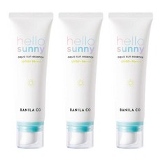 바닐라코 헬로 써니 아쿠아 선 에센스 SPF50+ PA++++, 50ml, 3개