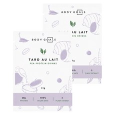 BODY GOALS 碗豆蛋白飲濃芋歐蕾, 31g, 2個