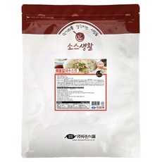 DOOWON FOOD Soseusaenghwal 鬥元食品 海鮮刀削麵湯粉, 1個, 1kg
