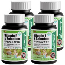 Naturalize 維他命E&硒膠囊, 90顆, 4罐