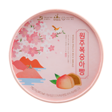 COOKIECASTLE 原州桃子麵包, 210g, 1盒