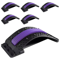 블루산업 4단계 안마 지압 허리 스트레칭 기구, 6개