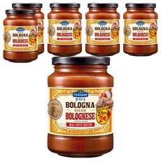 폰타나 볼로냐 베이컨 볼로네제 파스타 소스, 430g, 6개