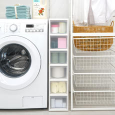 코멧 모던한 틈새 서랍장 6단, 화이트(몸체) + 반투명(서랍), 6개