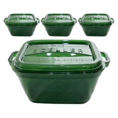 sceller 果凍PP食物保鮮盒, 4個