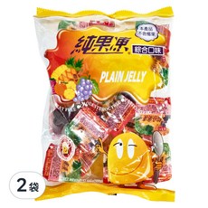 盛香珍 純果凍, 500g, 2袋