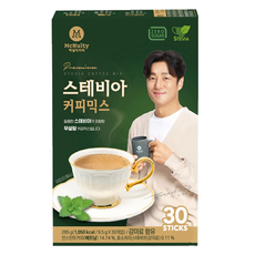 McNulty Coffee 甜菊即溶咖啡粉, 9.5g, 30條, 1盒