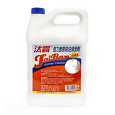 TaiBar 汰霸 強力廚房除油清潔劑, 4kg, 1桶