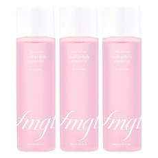 fmgt 프로 살롱 네일 리무버 스트롱, 150ml, 3개