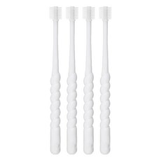 예꼬맘 360도 1단계 영유아칫솔, 화이트, 4개입, 1개