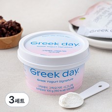 그릭데이 시그니처 카카오그래놀라 세트, 140g, 3세트